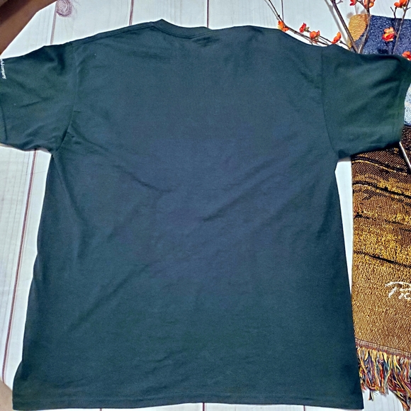 5/25 Gildan Blue XOX Heart T shirt 50/50 blend - Picture 4 of 5